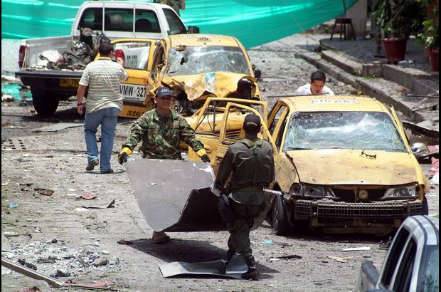 Colprensa - Un carro bomba explot&#243; el mi&#233;rcoles en un c&#233;ntrico sector de Buenaventura.