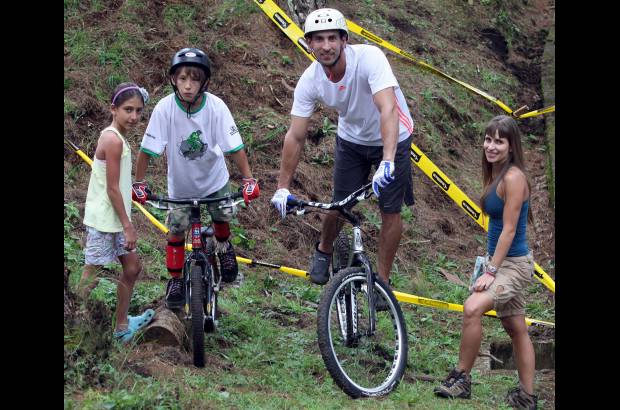 Manuel Saldarriaga - Patricio Escobar y su familia se gozaron la prueba.