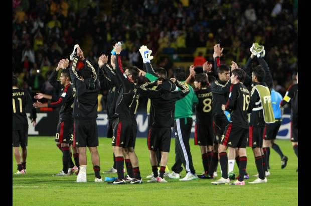 Colprensa - Los goles de Ulises D&#225;vila, Jorge Enr&#237;quez y Edson Rivera le permitieron a M&#233;xico terminar en el podio de la Copa Mundo sub-20.