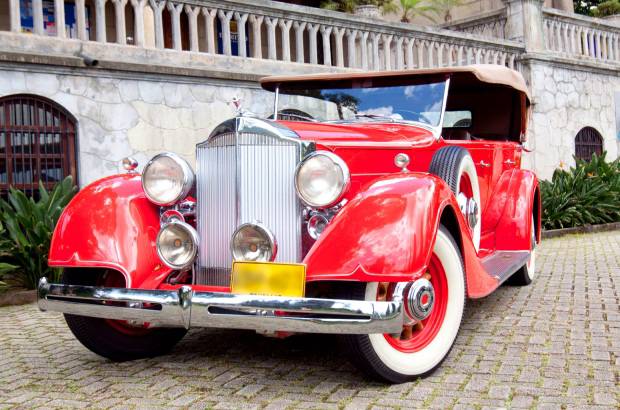 Cortes&#237;a Museo del Transporte - Los autos cl&#225;sicos familiares son patrimonio hist&#243;rico, m&#225;quinas de colecci&#243;n. Un Packard Phaeton representa de 1934 esta categor&#237;a.