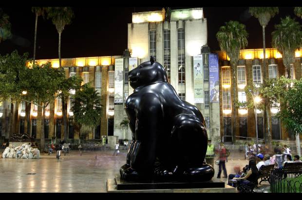 Foto: archivo El Colombiano - Las obras de Fernando Botero son un símbolo del centro de la ciudad.