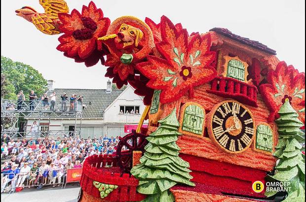 Jesse van Kalmthout, Omroep Brabant - Desfile de los gigantes de flores en Zundert, Holanda. La gran parada se realiz&#243; el primer domingo de septiembre como es tradici&#243;n hace 73 a&#241;os en dicha ciudad.