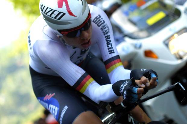 LUIS ENRIQUE BARBOSA - Tony Martin, triple campe&#243;n mundial consecutivo. March&#243; a casi 53 por hora.