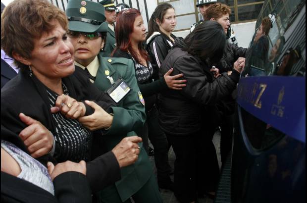 Germ&#225;n Enciso, Colprensa - Su madre Ana Elvia Castro dijo que conf&#237;a en que se haga justicia en el caso de su hijo.