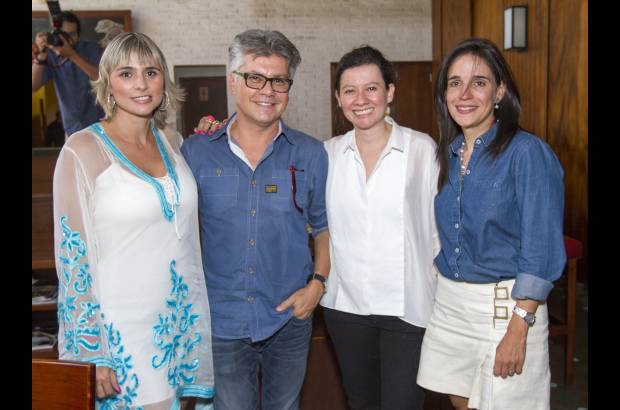 - Eliana Peláez, Carlos Tobón, María Mercedez González y Juliana Arriola.