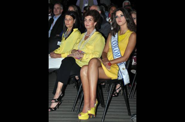 Fotos Manuel saldarriaga - Claudia M&#225;rquez, Alicia Mej&#237;a y Paulina Vega, se&#241;orita Colombia.