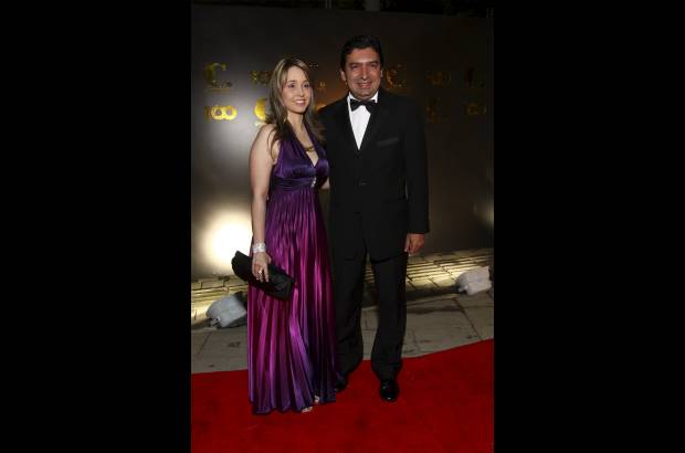 Edwin Bustamante - Felipe Andr&#233;s Gil Barrera (secretario de Educaci&#243;n de Antioquia) y su esposa.