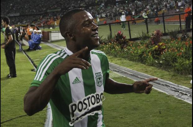 Hernán Vanegas - Dorlan Pabón reapareció después de una lesión y anotó el segundo tanto verdolaga.