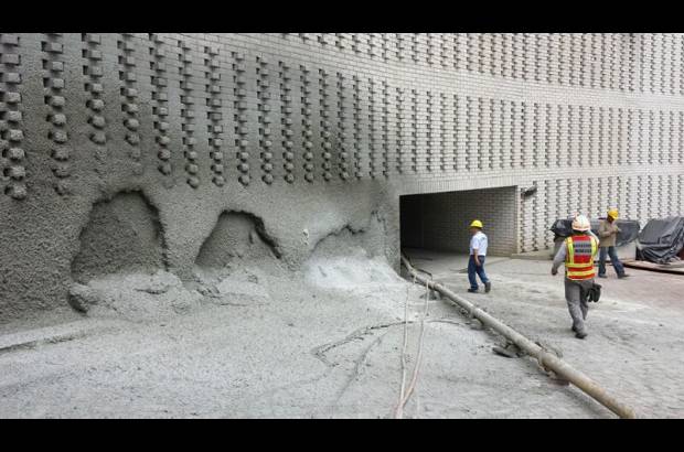 Cortesía - La estructura de la torre cinco del conjunto residencial Space se afectó gravemente con el desplome de la torre seis.