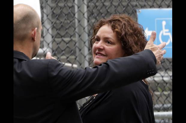 AP - La actriz Aida Turturro, hermana de Tony Soprano en la serie, all&#237; comparti&#243; con James Gandolfini 73 cap&#237;tulos.