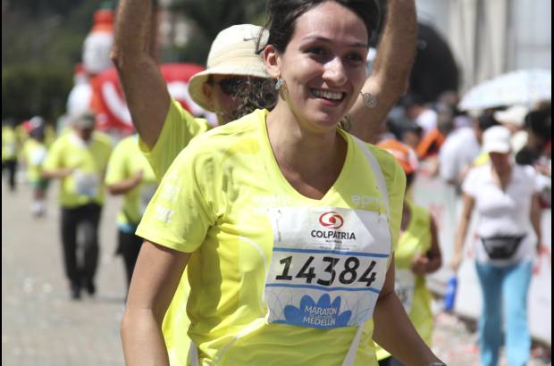 Esteban Jaramillo y Sebastián Salazar - Más de 10 mil competidores se dieron cita en esta histórica cita deportiva que se corría en las modalidades de 5, 10, 21 y 42 kilómetros.