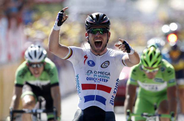 - Mark Cavendish logró su segunda victoria y 25 en el Tour.