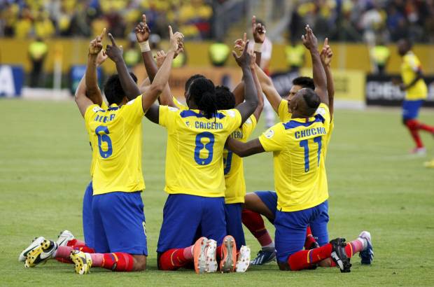 REUTERS - Los ecuatorianos acumulan 20 puntos y siguen invictos en casa con los seis partidos ganados.