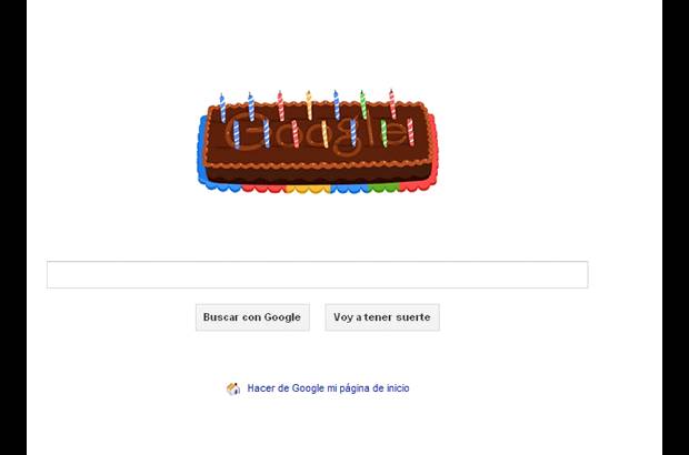 2. - Google celebra sus 14 años de operaciones con un doodle especial.