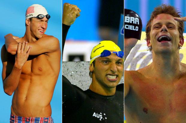 Archivo - Los Juegos Ol&#237;mpicos de Londres tendr&#225;n la presencia de tres grandes de la nataci&#243;n: El estadounidense Michael Phelps, el australiano Ian Thorpe y el brasile&#241;o Cesar Cielo.