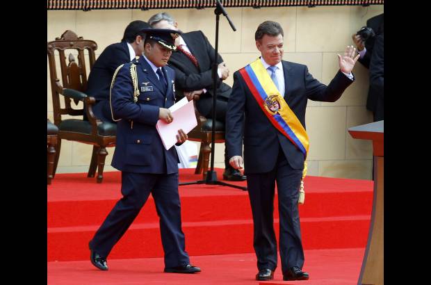Reuters - Juan Manuel Santos prometi&#243; equidad social durante su gesti&#243;n.
