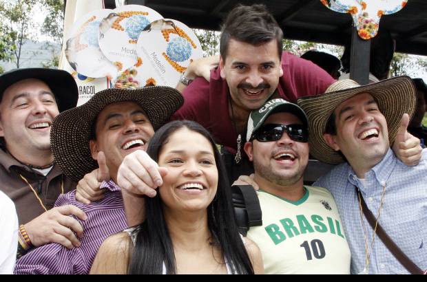 Jaime Pérez - Julián Orrego, el actor que interpretó al corresponsal Ricardo Jorge, se robó las risas de los asistentes.