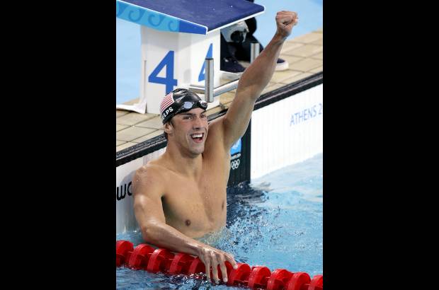 AP - Los Juegos Ol&#237;mpicos de Atenas 2004 le entregaron seis medallas de oro y otras dos m&#225;s de bronce. Empezaba a nacer el mito.