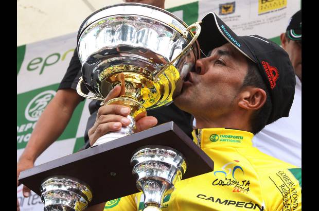 Róbinson Sáenz - Félix Cárdenas se coronó en la edición 61 de la Vuelta a Colombia.