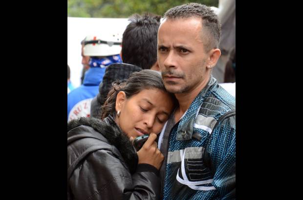 Esteban Vanegas - Los familiares de los desaparecidos permanecen en la zona atentos al avance de las labores de rescate. Reciben atenci&#243;n psicosocial de las autoridades municipales y la Cruz Roja.
