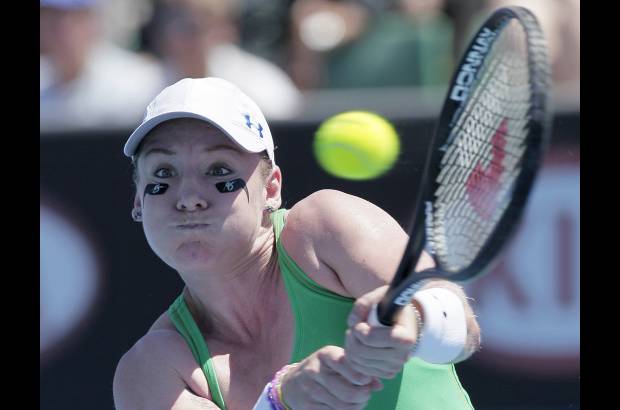 AP - Una pinta muy original la de la estadounidense Bethanie Mattek-Sands.