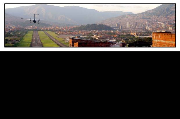 Henry Agudelo - Aspecto del aeropuerto Enrique Olaya Herrera.