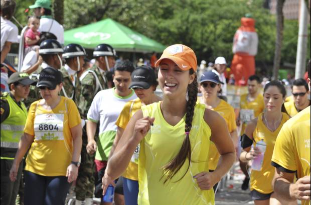 Esteban Jaramillo y Sebastián Salazar - Más de 10 mil competidores se dieron cita en esta histórica cita deportiva que se corría en las modalidades de 5, 10, 21 y 42 kilómetros