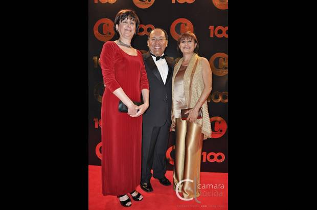 Foto Cámara Lúcida - Amparo Alzate, Alberto Morales y Liliana Estrada.