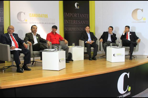 Róbinson Sáenz - Este lunes se realizó en las instalaciones del periódico El Colombiano el Foro Candidatos Transparentes con aspirantes de todos los partidos políticos a la Cámara de Representantes por Antioquia.