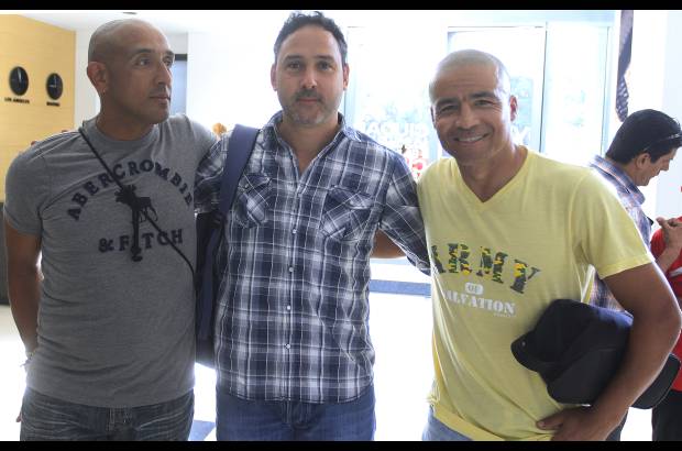 R&#243;binson S&#225;enz - Le&#243;n Atheort&#250;a, Juli&#225;n V&#225;squez y Ganiza Ortiz, gratos recuerdos en el rojo.