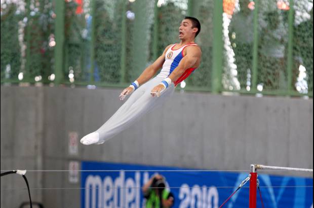 Juan Antonio S&#225;nchez - Como hace cuatro a&#241;os en Buenos Aires, Giraldo se convirti&#243; en el m&#225;s completo de los 33 gimnastas en los Juegos Suramericanos 2010.