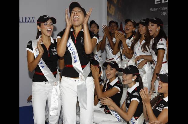 Edwin Bustamante, Enviado Especial, Cartagena - Las cinco finalista de mis puntualidad fueron: Señorita Córdoba, Señorita Meta, Señorita Cartagena, Señorita Sucre y la Señorita Atlántico.