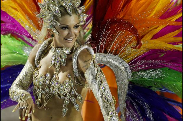 Reuters - Escuela de samba Mocidade.