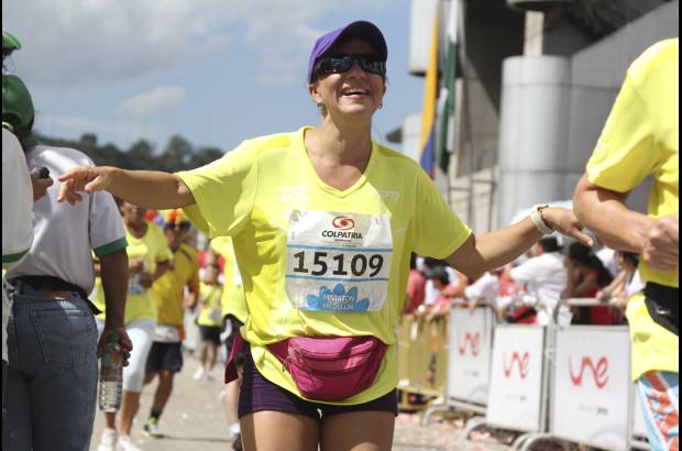 Esteban Jaramillo y Sebastián Salazar - Más de 10 mil competidores se dieron cita en esta histórica cita deportiva que se corría en las modalidades de 5, 10, 21 y 42 kilómetros.