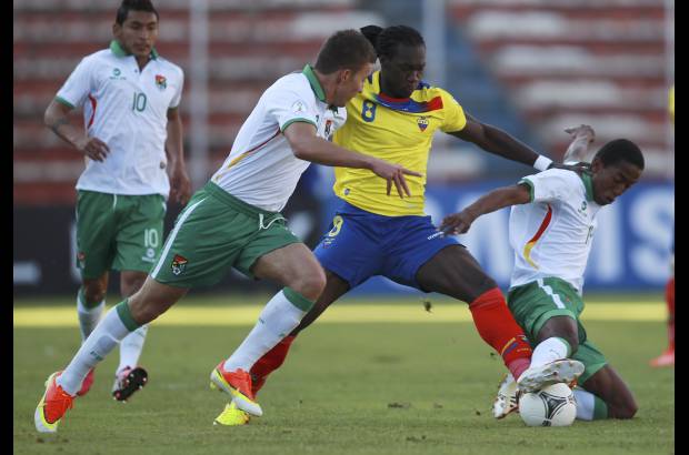 AP - Ecuador empat&#243; 1-1 con Bolivia en La Paz y complic&#243; sus aspiraciones de lograr la clasificaci&#243;n directa al Mundial 2014.