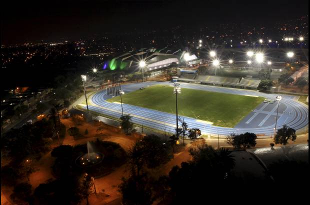 Archivo - Y el escenario para el balonmano, construido para los Suramericanos y que hace parte del complejo de escenarios de la Unidad Deportiva Atanasio Girardot, llevar&#225; el nombre de Jorge Valderrama. Su nombre lo llevaba el coliseo auxiliar de baloncesto que fue demolido para construir el nuevo coliseo Iv&#225;n de Bedout.