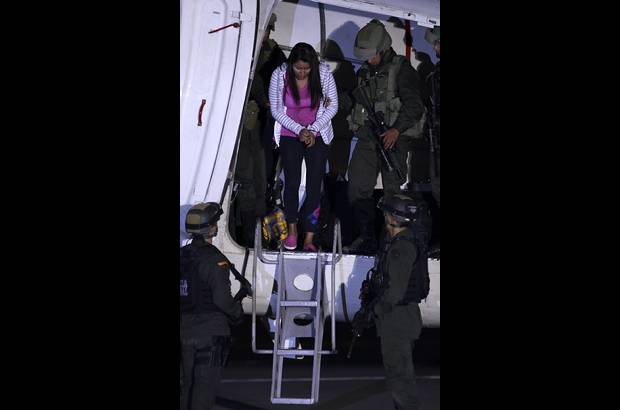 FOTO COLPRENSA - El general Rodolfo Palomino, record&#243; que el pasado 12 de diciembre &#218;suga fue capturada tras una operaci&#243;n en contra del denominado &#39;Clan de los &#218;suga&#39; en Apartad&#243;, Chigorod&#243; y Necocl&#237;.