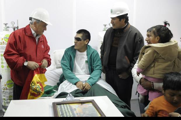 REUTERS - En general, todos los mineros rescatados tenían un buen estado de salud.