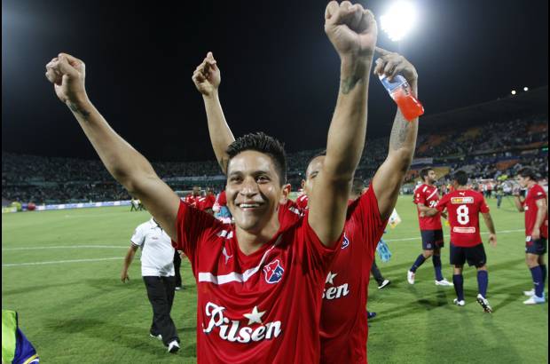 HERN&#193;N VANEGAS - El delantero del Independiente Medell&#237;n comparti&#243; lo alto de la tabla junto a Henry Javier Hern&#225;ndez del C&#250;cuta Deportivo y Carmelo Enrique Valencia, de la Equidad.