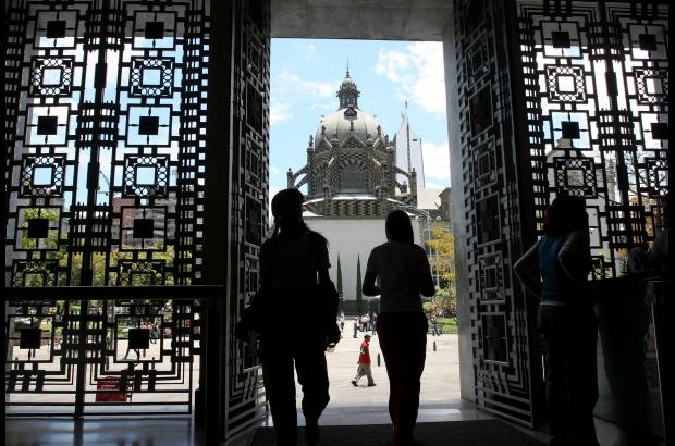 Foto Donaldo Zuluaga - El antiguo Palacio Municipal de Medell&#237;n, hoy Museo de Antioquia, fue dise&#241;ado por Horacio y Mart&#237;n Rodr&#237;guez, para la firma H. M. Rodr&#237;guez e Hijos.