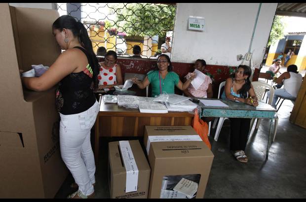 Manuel Saldarriaga - (C&#225;ceres, corregimiento Jard&#237;n) Con normalidad se desarrollaron las votaciones en los municipios de Caucasia y C&#225;ceres, al igual que en corregimientos como Jard&#237;n.