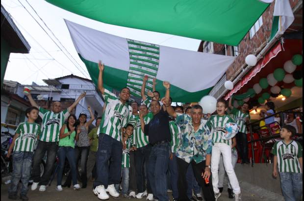 Julio C&#233;sar Herrera - La esperanza de la hinchada verdolaga, jam&#225;s se desvaneci&#243; y el Atl&#233;tico Nacional se encarg&#243; de que toda esa energ&#237;a positiva se plasmara en la cancha.