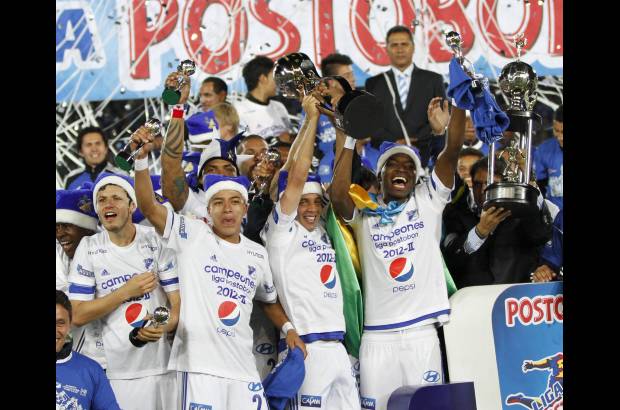 Hern&#225;n Vanegas - Millonarios alcanz&#243; la estrella 14 al superar en la gran final de la Liga Postob&#243;n II-2012 al Independiente Medell&#237;n. Dram&#225;tica definici&#243;n desde los penaltis despu&#233;s de empatar 0-0 en la ida y 1-1 este domingo.