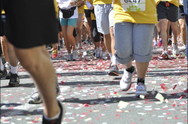 Esteban Jaramillo y Sebastián Salazar - Más de 10 mil competidores se dieron cita en esta histórica cita deportiva que se corría en las modalidades de 5, 10, 21 y 42 kilómetros