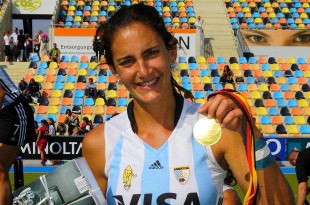 Archivo - Luciana Aymar es jugadora argentina de hockey sobre c&#233;sped y es la capitana del equipo conocido como Las Leonas, muchos le dicen la Maradona del Hockey. Ha sido la mejor jugadora de hockey del mundo en siete ocasiones.