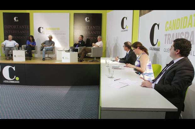 Róbinson Sáenz - En total, once partidos políticos hicieron parte del Foro Candidatos Transparentes.