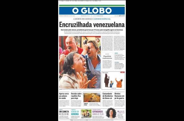 Cortes&#237;a - O Globo, Brasil.