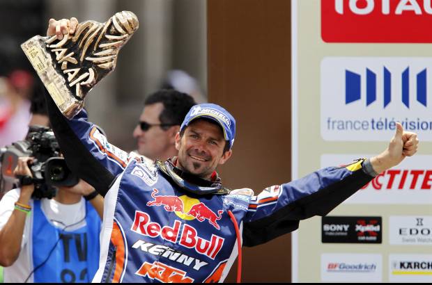 Reuters - El francés Cyril Despres (KTM) se proclamó, en Lima, campeón del Dakar 2012 en motos, su cuarto título en los últimos siete años.