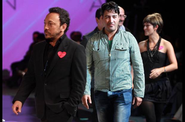 Colprensa-Raúl Palacios - Entre los diseñadores presentes estuvieron Adriana Santa Cruz, Hernán Zajar y Ángel Yáñez.