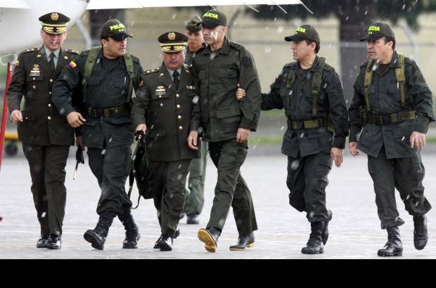 Ra&#250;l Palacios-Colprensa - El Sargento Erazo fue secuestrado el 9 de diciembre de 1999 por las Farc.